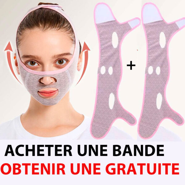 BANDE DE LEVAGE DU VISAGE  V-LINE (Acheter 1 et obtenir 1 gratuite)