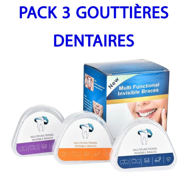 Pack 3 gouttières dentaires - Image 2